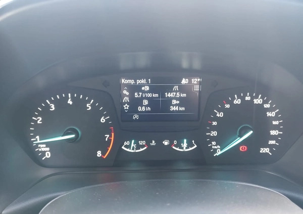 Ford Fiesta cena 42750 przebieg: 22800, rok produkcji 2017 z Częstochowa małe 436